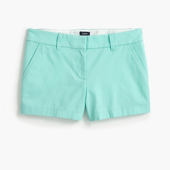 J.Crew 3.5" Classic Chino Short Sunwashed aqua - Picture 5 of 6